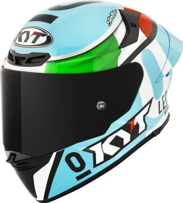 Immagine prodotto di Casco KYT TT-Revo Leopard Replica, verde/rosso, XL (61/62)