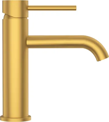 Produktbild von Balneo Wasserhahn Waschtischarmatur gold Edelstahl | Einhandmischer für Waschbecken CASCADE