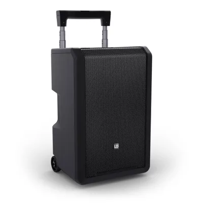 Produktbild von LD Systems Anny 10 mobiler Bluetooth Lautsprecher mit integriertem Mixer, DynX DSP und USB-C Ladefunktion, 361x300x566mm
