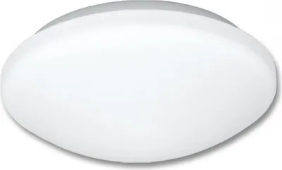 Obrázek produktu pro Ecolite Bílé stropní/nástěnné svítidlo s pohybovým čidlem pro žárovku E27 W131-BI