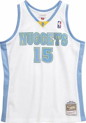 Immagine prodotto di Maglia basketbalový dres Mitchell & Ness Denver Nuggets #15 Carmelo Anthony Swingman bianco - 2XL