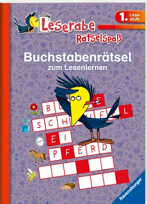 Produktbild von Buchstabenrätsel zum Lesenlernen (1. Lesestufe)