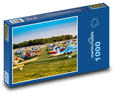 Obrázek produktu pro Puzzle 1000 Letecký den na letišti - martinpuzzle