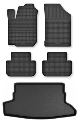 Obrázek produktu pro Vaničkové autokoberce + vana kufru pro: Nissan Juke F15 2010-2014 SUV 5 ks