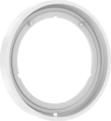 Produktbild von hansgrohe Verlängerungsrosette S 5 mm, Mattweiß