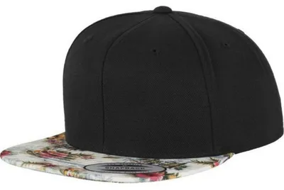 Produktbild von Flexfit - "Classic Pro-Style" Snapback Mütze LT3223 (Einheitsgröße) (Schwarz/Minzgrün)