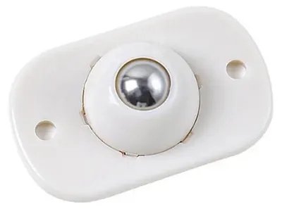 Produktbild von 16 selbstklebende Mini-Lenkrollen, 360°-Drehung, langlebig, hohe Belastbarkeit, geräuscharm