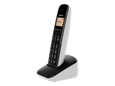 Produktbild von Panasonic KX-TGB612JT Schnurlos DECT 2 Mobilteile Schwarz und Weiß mit Call ID