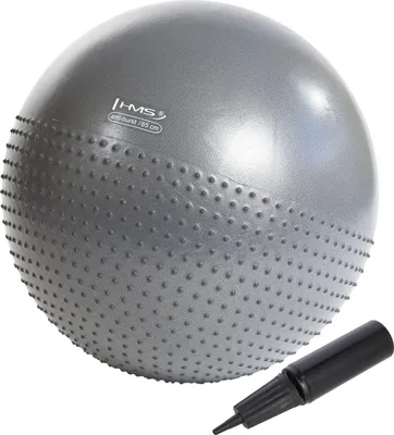Produktbild von Yb03 65Cm Grau Massage Gymnastikball Fitnessball Hms