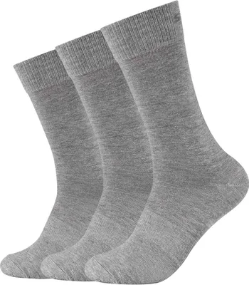 Produktbild von 3er Pack SKECHERS Mesh Ventilation Trainingssocken Uni 9300 - light grey melange 47-49