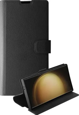 Produktbild von ViVanco™Premium Wallet, Geldbörsenhülle, Samsung, Galaxy S24 Ultra, 17,3 cm (6.8"), Schwarz