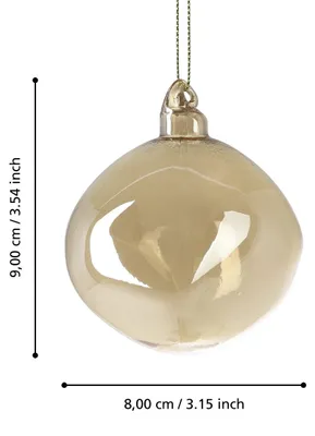 Produktbild von Eglo Weihnachtsdekoration Fanore, 8 cm Durchmesser, 9 cm Höhe, Modell 429896