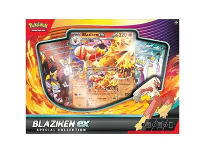Obrázek produktu pro Pokémon TCG: Blaziken ex Special Collection.