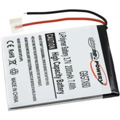 Produktbild von Akku kompatibel mit NavGear Typ A505068G