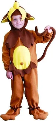 Produktbild von Kostüm Affe Affenkostüm Tierkostüm für Kinder Kinderkostüm Gr. 86 - 140, Größe:122/128