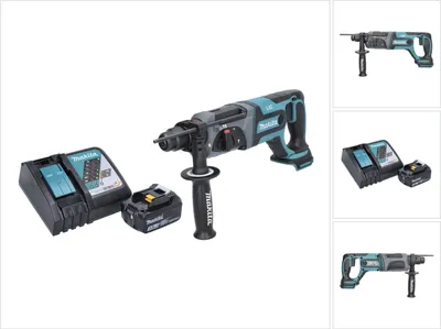 Produktbild von Makita DHR 241 RF1 Akku Bohrhammer 18 V 2,0 J SDS plus + 1x Akku 3,0 Ah + Ladegerät