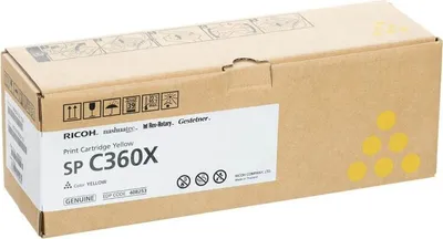 Produktbild von Ricoh 408253, 9000 Seiten, Gelb, 1 Stück(e)