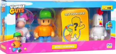 Obrázek produktu pro Stumble Guys – sběratelská figurka, mini sada 4 figurek, verze B