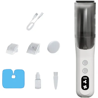 Produktbild von Geräuscharmer Baby-Haarschneider mit Auffangfunktion, kabellos und wasserfest