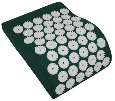 Produktbild von HQ Akupressurkissen Nackenkissen Nagelkissen Iplikator 31x23cm grün Shanti Entspannungskissen green eco