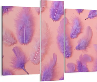 Produktbild von Bild auf Leinwand - Leinwandbild - Vogel Feder Farbe Komposition - 95x80cm - Wand Bild - Wanddeko - Leinwanddruck - Bilder - Kunstdruck - Wanddekoration - Leinwand bilder - Wandkunst - CB95x80-2922