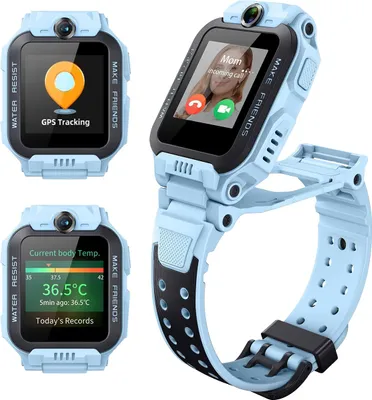 Zdjęcie produktu dla Smartwatch imoo Z7 4G GPS Ekran dotykowy TFT 1.3" 240x240px Niebieski 128MB RAM 740mAh