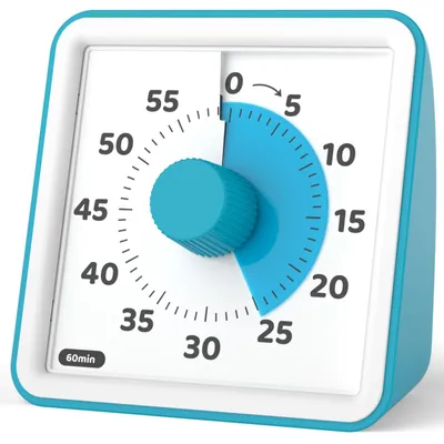 Produktbild von Visueller Timer – Kinder-Timer – 60 Minuten – Blau