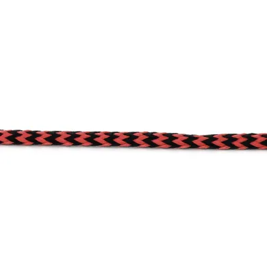 Kordel, Polyester, Polyester Schnur, Schnur, flechten, Flechtschnur schwarz hellrot