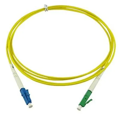 Zdjęcie produktu dla Kabel światłowodowy BlueOptics Simplex, złącza LC-UPC/LC-APC, światłowód jednomodowy, 50 metrów