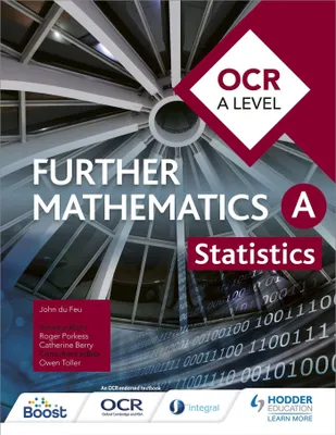 Produktbild von OCR A Level Further Mathematics Statistics