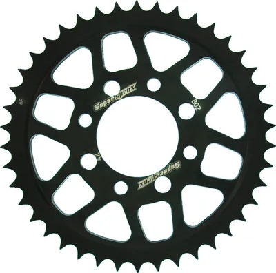 Produktbild von Stahl-Kettenrad Supersprox 428 - 42Z (schwarz) RFE-802:42-BLK|ID 52,0 LK 68,0 4-Loch/4-Loch