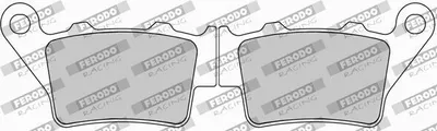 Produktbild von FERODO RACING Bremsbeläge Satz Bremsklötze für KTM MOTORCYCLES DUKE FDB2005ST