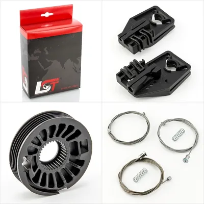 Produktbild von Fensterheber Reparatursatz Vorne Links - Für Skoda Octavia 1Z1837461
