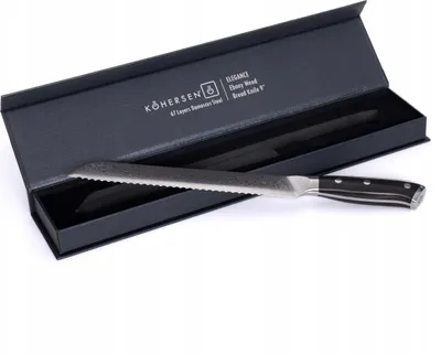Produktbild von Kohersen Elegance Brotmesser aus Ebenholz 22 9 cm