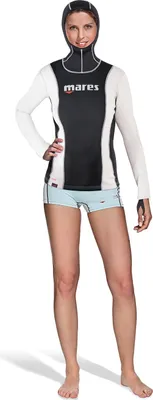 Produktbild von Mares Fire Skin Long Sleeve mit Kopfhaube Unterzieher für Damen, Größe:XS