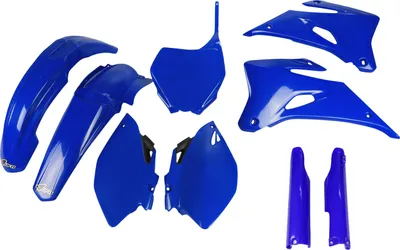 Produktbild von Verkleidungskit UFO PLAST 9-teilig Verkleidungssatz Kunststoff mit Gabelschutz für Yamaha YZ F 250 / 450 ccm Bj. 2008 - 2009, Farbe:blau OEM