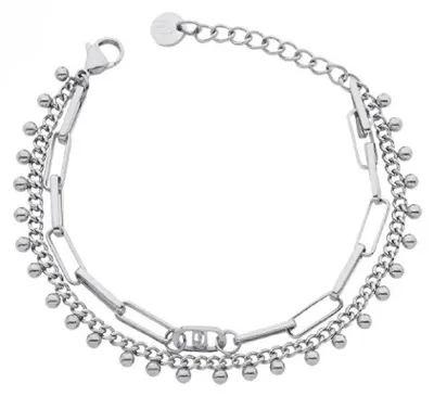 Image de Double bracelet en acier tendance LJ2999