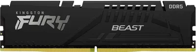 Obrázek produktu pro Kingston Technology FURY Beast 32 GB 5600 MT/s DDR5 CL40 DIMM Black, 32 GB, 1 x 32 GB, DDR5, 288-pin DIMM