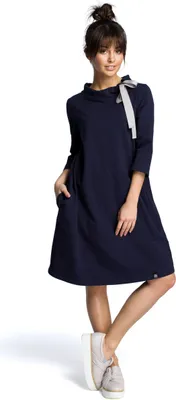 Obrázek produktu pro BeWear Dámské mini šaty Willibrord B070 tmavě modrá M