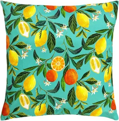 Obrázek produktu pro Evans Lichfield - Čtverec - Povlak na venkovní polštář "Orange Blossom" RV2477 (jedna velikost) (barevný)