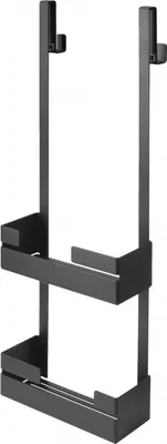 Image de Design Mokko Nero paroi de douche étagère type C