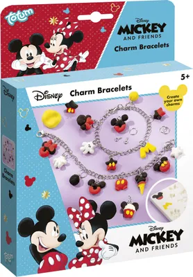 Zdjęcie produktu dla Kreatywny zestaw DIY Bransoletki z zawieszkami Disney Mickey i przyjaciele