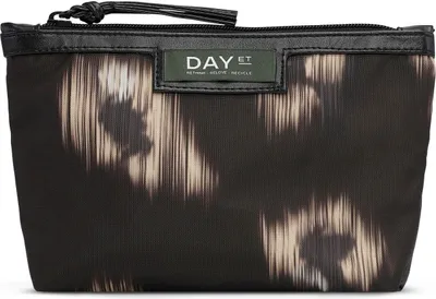 Productafbeelding van DAY ET toilettas Day Gweneth RE-P Ikat Mini Bag Black zwart beige