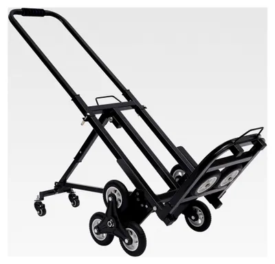 Produktbild von Klappbare Transportkarre 150KG mit 8 Rädern für Treppen aus Stahl