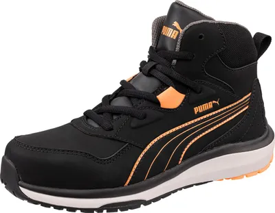 Image de Bottes de sécurité Puma Femme Motion Stepper mid S3S blk/peach, conformes à la norme EN ISO 20345:2022 S3S ESD HRO SR taille 39