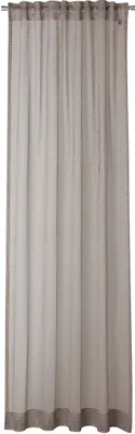 Dekoschal 130x250 cm transparent Netzoptik