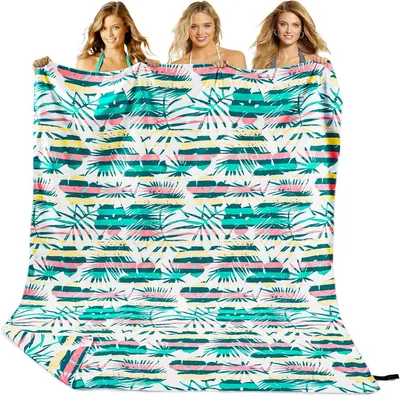 Obrázok produktu pre Plážová osuška 200 x 145 cm, mikrovlákno, rýchloschnúca, bez piesku, pre dovolenku