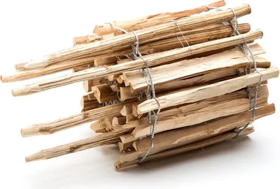 Produktbild von Staketenzaun Haselnuss · 35 x 300 cm Lattenabstand 5-6 cm · Roll-Steckzaun als Beeteinfassung Rollzaun Holzzaun Gartenzaun Beetumrandung Rollzaun
