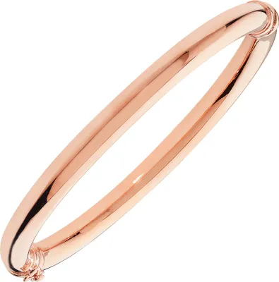 Produktbild von Klassischer 9 Karat (375) Rotgold Damen - Klappbar Armreif - 8 Gramm; TRS142649KR