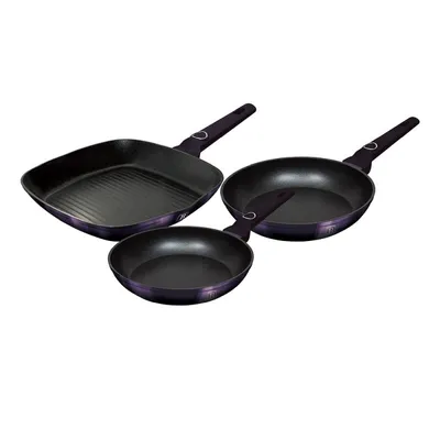Obrázek produktu pro Berlinger Haus sada 3 titanových pánví 44909